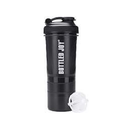 BOTTLED JOY 3 in 1 Protein Shaker Bottle